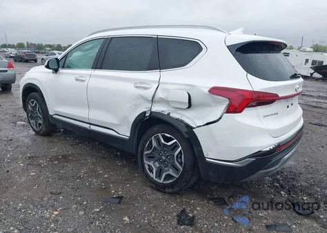 2021 Hyundai Santa Fe Hybrid Sel Premium from USA, damaged, VIN KM8S3DA14MU006747
